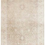 BABIL BBL 02 BEIGE Yumuşak Dokulu Vintage Esintilere Sahip Over-dyed Sık Dokuma Salon Halısı