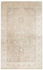 BABIL BBL 02 BEIGE Yumuşak Dokulu Vintage Esintilere Sahip Over-dyed Sık Dokuma Salon Halısı