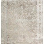 BABIL BBL 02 GREY Yumuşak Dokulu Vintage Esintilere Sahip Over-dyed Sık Dokuma Salon Halısı