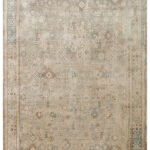 BABIL BBL 03 BEIGE Yumuşak Dokulu Vintage Esintilere Sahip Over-dyed Sık Dokuma Salon Halısı