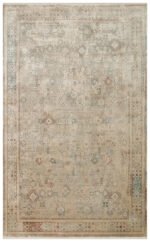 BABIL BBL 03 BEIGE Yumuşak Dokulu Vintage Esintilere Sahip Over-dyed Sık Dokuma Salon Halısı