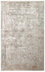 BABIL BBL 03 GREY Yumuşak Dokulu Vintage Esintilere Sahip Over-dyed Sık Dokuma Salon Halısı