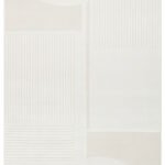 ADEL ADL 03 CREAM Yüksek Alçak Dokulu Yumuşak Tuşeli Modern Makine Halısı