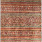 ANTIQUE ATK 05 MULTY Kolay kullanımlı Kaymaz Karabağ ve Antik Desenlere Sahip Yıkanabilir Makine Halısı