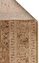 BABIL BBL 02 BRONZE Yumuşak Dokulu Vintage Esintilere Sahip Over-dyed Sık Dokuma Salon Halısı - Görsel 3