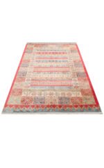 ANTIQUE ATK 04 MULTY Kolay kullanımlı Kaymaz Karabağ ve Antik Desenlere Sahip Yıkanabilir Makine Halısı - Görsel 3