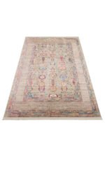 ANTIQUE ATK 07 OLIVE Kolay kullanımlı Kaymaz Karabağ ve Antik Desenlere Sahip Yıkanabilir Makine Halısı - Görsel 3