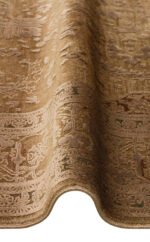 BABIL BBL 02 BRONZE Yumuşak Dokulu Vintage Esintilere Sahip Over-dyed Sık Dokuma Salon Halısı - Görsel 4