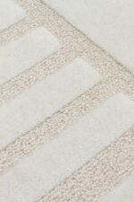 ADEL ADL 02 CREAM Yüksek Alçak Dokulu Yumuşak Tuşeli Modern Makine Halısı - Görsel 5