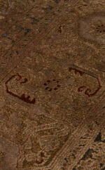 BABIL BBL 02 BRONZE Yumuşak Dokulu Vintage Esintilere Sahip Over-dyed Sık Dokuma Salon Halısı - Görsel 6