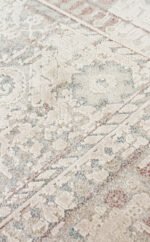 BABIL BBL 03 BEIGE Yumuşak Dokulu Vintage Esintilere Sahip Over-dyed Sık Dokuma Salon Halısı - Görsel 6