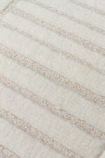 ADEL ADL 01 CREAM Yüksek Alçak Dokulu Yumuşak Tuşeli Modern Makine Halısı - Görsel 5