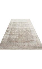 BABIL BBL 02 GREY Yumuşak Dokulu Vintage Esintilere Sahip Over-dyed Sık Dokuma Salon Halısı - Görsel 7