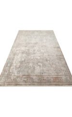 BABIL BBL 03 GREY Yumuşak Dokulu Vintage Esintilere Sahip Over-dyed Sık Dokuma Salon Halısı - Görsel 8