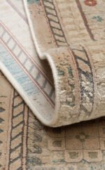 BABIL BBL 03 BEIGE Yumuşak Dokulu Vintage Esintilere Sahip Over-dyed Sık Dokuma Salon Halısı - Görsel 9