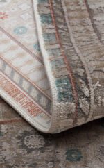 BABIL BBL 03 GREY Yumuşak Dokulu Vintage Esintilere Sahip Over-dyed Sık Dokuma Salon Halısı - Görsel 9