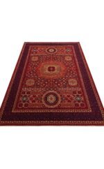 BUHARI BHR 10 MULTY Afgan / Yağcıbedir Desenli Hav Toz Vermez Yıkanabilir Kaymaz İnce Dokuma Halı - Görsel 3