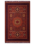 BUHARI BHR 10 MULTY Afgan / Yağcıbedir Desenli Hav Toz Vermez Yıkanabilir Kaymaz İnce Dokuma Halı