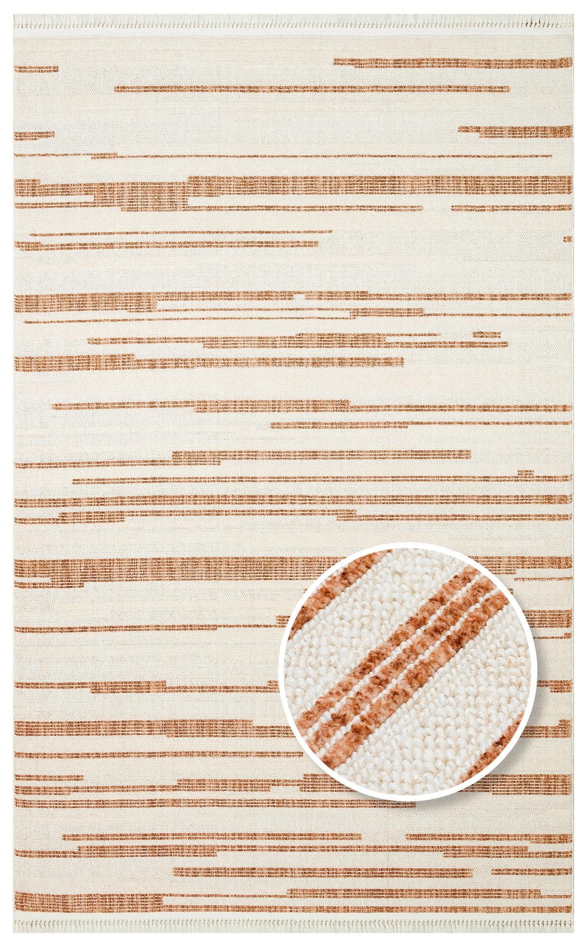 joy-joy-01-terra-hav-toz-vermeyen-yumu-c2-d26 JOY JOY 01 TERRA Hav Toz Vermeyen Yumuşak dokulu Modern Makine Halısı - Görsel 1