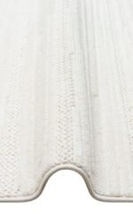 JOY JOY 01 WHITE Hav Toz Vermeyen Yumuşak dokulu Modern Makine Halısı - Görsel 5