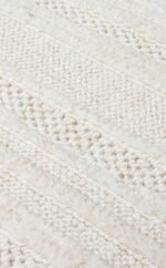 JOY JOY 01 WHITE Hav Toz Vermeyen Yumuşak dokulu Modern Makine Halısı - Görsel 6