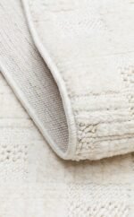 JOY JOY 02 WHITE Hav Toz Vermeyen Yumuşak dokulu Modern Makine Halısı - Görsel 3