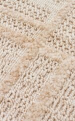 JOY JOY 03 BEIGE Hav Toz Vermeyen Yumuşak dokulu Modern Makine Halısı - Görsel 3