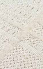 JOY JOY 03 WHITE Hav Toz Vermeyen Yumuşak dokulu Modern Makine Halısı - Görsel 3
