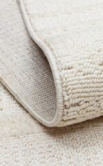 JOY JOY 03 WHITE Hav Toz Vermeyen Yumuşak dokulu Modern Makine Halısı - Görsel 7