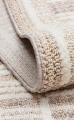 JOY JOY 04 BEIGE GREY Hav Toz Vermeyen Yumuşak dokulu Modern Makine Halısı - Görsel 4