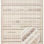 JOY JOY 04 BEIGE GREY Hav Toz Vermeyen Yumuşak dokulu Modern Makine Halısı