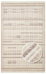 JOY JOY 04 BEIGE GREY Hav Toz Vermeyen Yumuşak dokulu Modern Makine Halısı