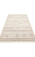 JOY JOY 04 BEIGE GREY Hav Toz Vermeyen Yumuşak dokulu Modern Makine Halısı - Görsel 5
