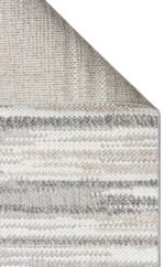 MOTTO MOT 01 GREY WHITE Yumuşak Tuşeli Örgü Dokuma Modern Makine Halısı - Görsel 2