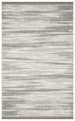 MOTTO MOT 01 GREY WHITE Yumuşak Tuşeli Örgü Dokuma Modern Makine Halısı