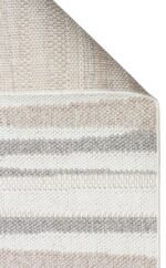 MOTTO MOT 02 WHITE BEIGE Yumuşak Tuşeli Örgü Dokuma Modern Makine Halısı - Görsel 3