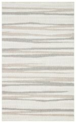 MOTTO MOT 02 WHITE BEIGE Yumuşak Tuşeli Örgü Dokuma Modern Makine Halısı