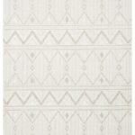 MOTTO MOT 03 WHITE BEIGE Yumuşak Tuşeli Örgü Dokuma Modern Makine Halısı