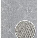 MOTTO MOT 10 GREY Yumuşak Tuşeli Örgü Dokuma Modern Makine Halısı