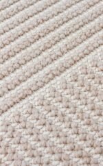 MOTTO MOT 12 BEIGE WHITE Yumuşak Tuşeli Örgü Dokuma Modern Makine Halısı - Görsel 6