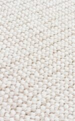 MOTTO MOT PLAIN BEIGE Yumuşak Tuşeli Örgü Dokuma Modern Makine Halısı - Görsel 4