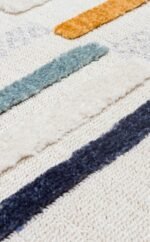 TERAZZO TRZ 01 MULTY Hav Toz Vermez Yumuşak Dokulu Etnik Örgü Desenlere Sahip Modern İskindinav Halı - Görsel 7