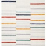 TERAZZO TRZ 01 MULTY Hav Toz Vermez Yumuşak Dokulu Etnik Örgü Desenlere Sahip Modern İskindinav Halı