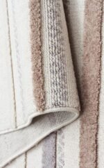 TERAZZO TRZ 01 WHITE GREY Hav Toz Vermez Yumuşak Dokulu Etnik Örgü Desenlere Sahip Modern İskindinav Halı - Görsel 5