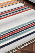 TERAZZO TRZ 02 MULTY Hav Toz Vermez Yumuşak Dokulu Etnik Örgü Desenlere Sahip Modern İskindinav Halı - Görsel 4