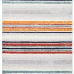 TERAZZO TRZ 02 MULTY Hav Toz Vermez Yumuşak Dokulu Etnik Örgü Desenlere Sahip Modern İskindinav Halı