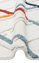 TERAZZO TRZ 03 MULTY Hav Toz Vermez Yumuşak Dokulu Etnik Örgü Desenlere Sahip Modern İskindinav Halı - Görsel 3