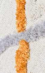 TERAZZO TRZ 03 MULTY Hav Toz Vermez Yumuşak Dokulu Etnik Örgü Desenlere Sahip Modern İskindinav Halı - Görsel 7