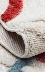 TERAZZO TRZ 03 MULTY Hav Toz Vermez Yumuşak Dokulu Etnik Örgü Desenlere Sahip Modern İskindinav Halı - Görsel 9