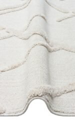 TERAZZO TRZ 03 WHITE Hav Toz Vermez Yumuşak Dokulu Etnik Örgü Desenlere Sahip Modern İskindinav Halı - Görsel 3